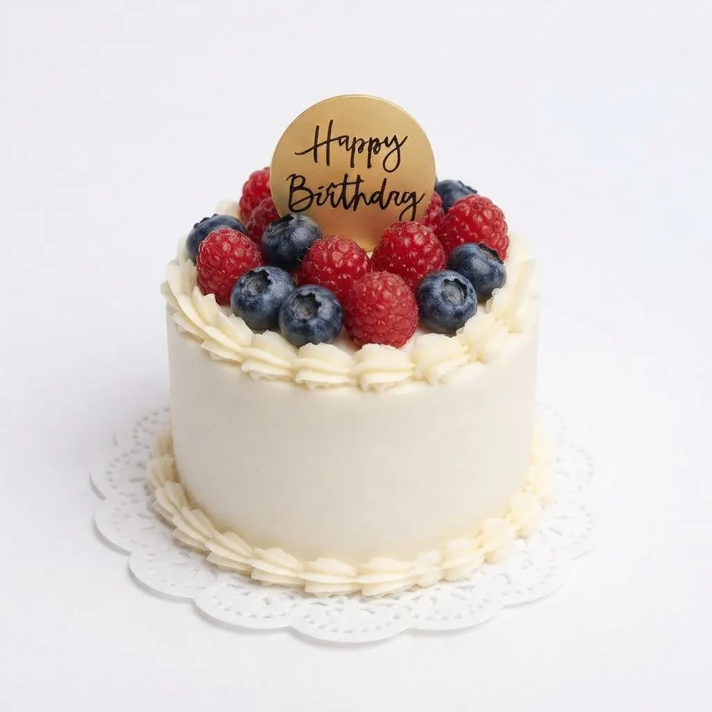 Pastel Red Velvet con Frutos Rojos Individual — regalo a domicilio Lovely.mx
