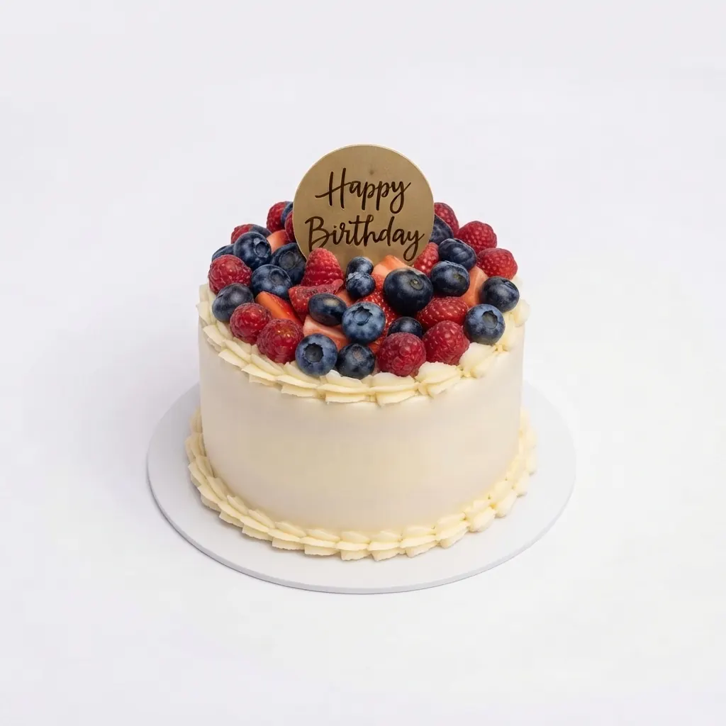 Pastel Red Velvet con Frutos Rojos 6 Personas — regalo a domicilio Lovely.mx