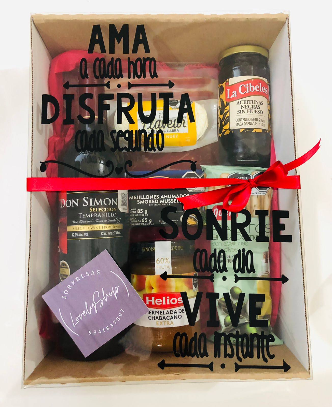 Caja Navideña Selección Especial — regalo a domicilio Lovely.mx