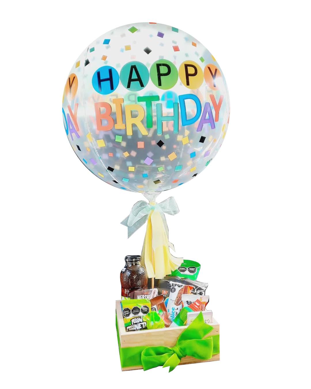 Regalo Happy Birthday & Golosinas — regalo a domicilio Lovely.mx