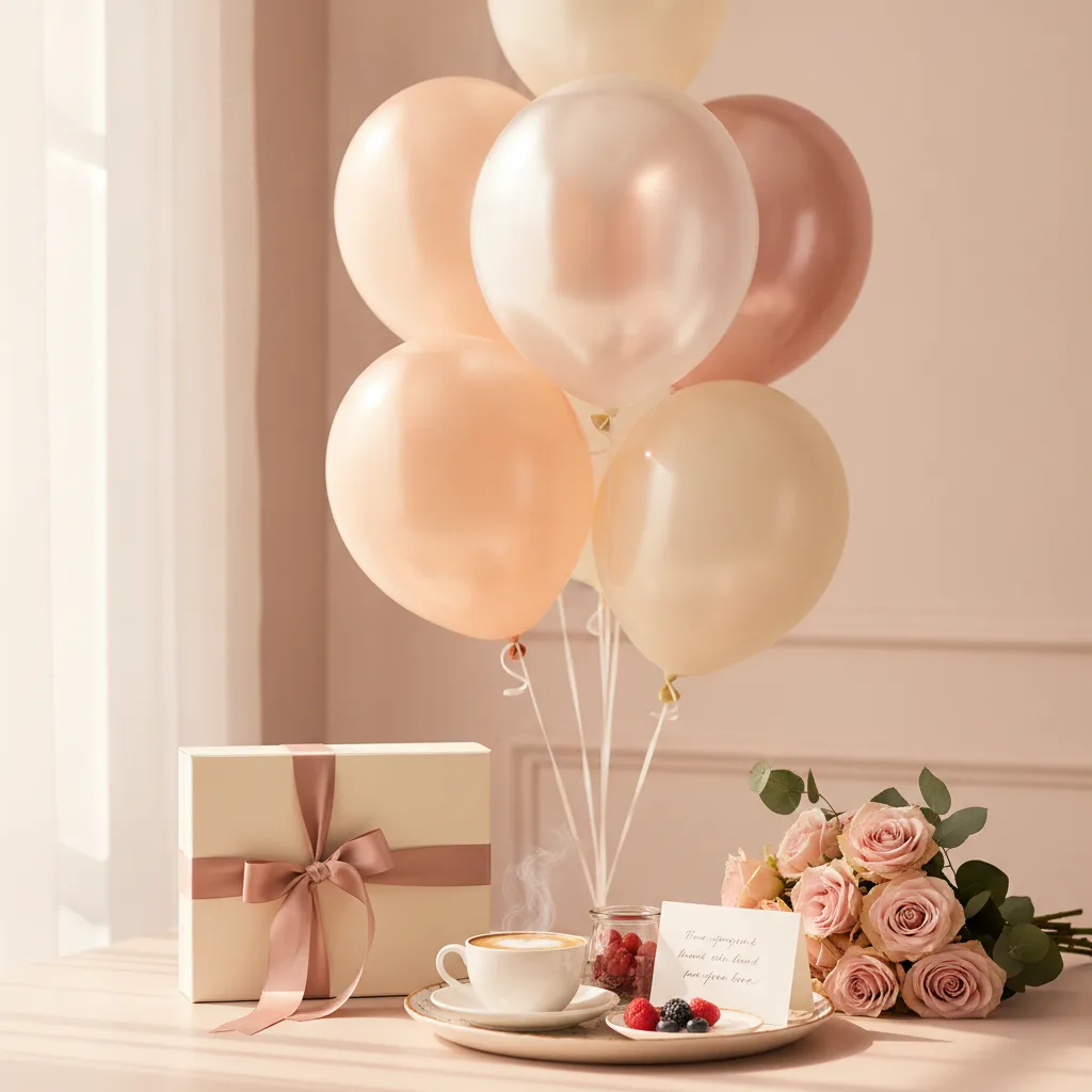 Desayuno sorpresa con globos: ¿Cómo armarlo para cautivar?