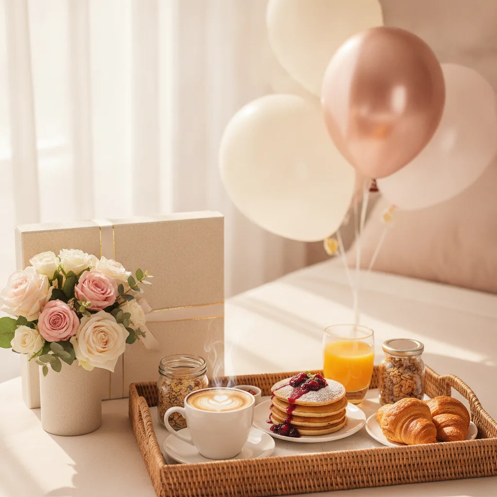 Desayuno sorpresa de cumpleaños: ideas originales y precios