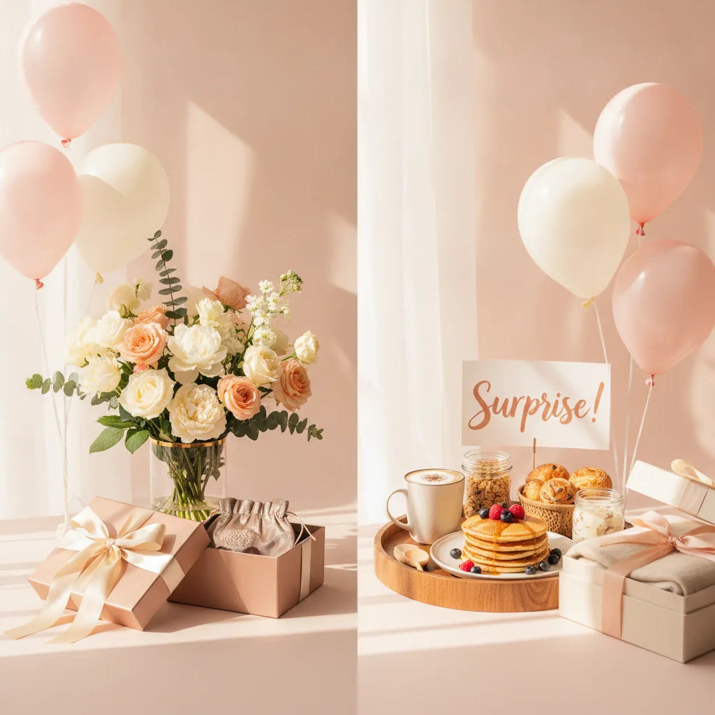 Desayuno sorpresa o flores: ¿Cuál es el mejor regalo?