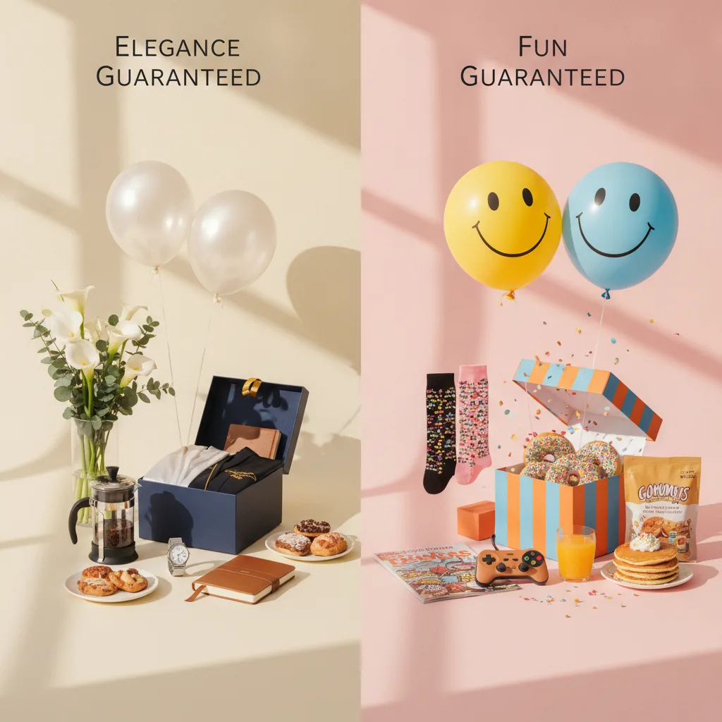 Desayuno Sorpresa para Hombre: Elegancia o Diversión garantizada